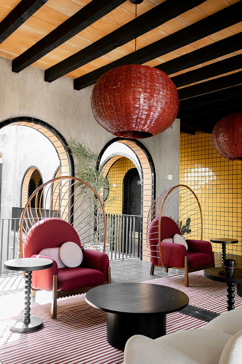 艺加酒店设计为您分享：Casa Hoyos精品酒店：诠释了墨西哥本土建筑的特征