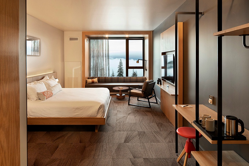 艺加设计-酒店设计-Humbird酒店：现代与自然融合的滑雪度假酒店