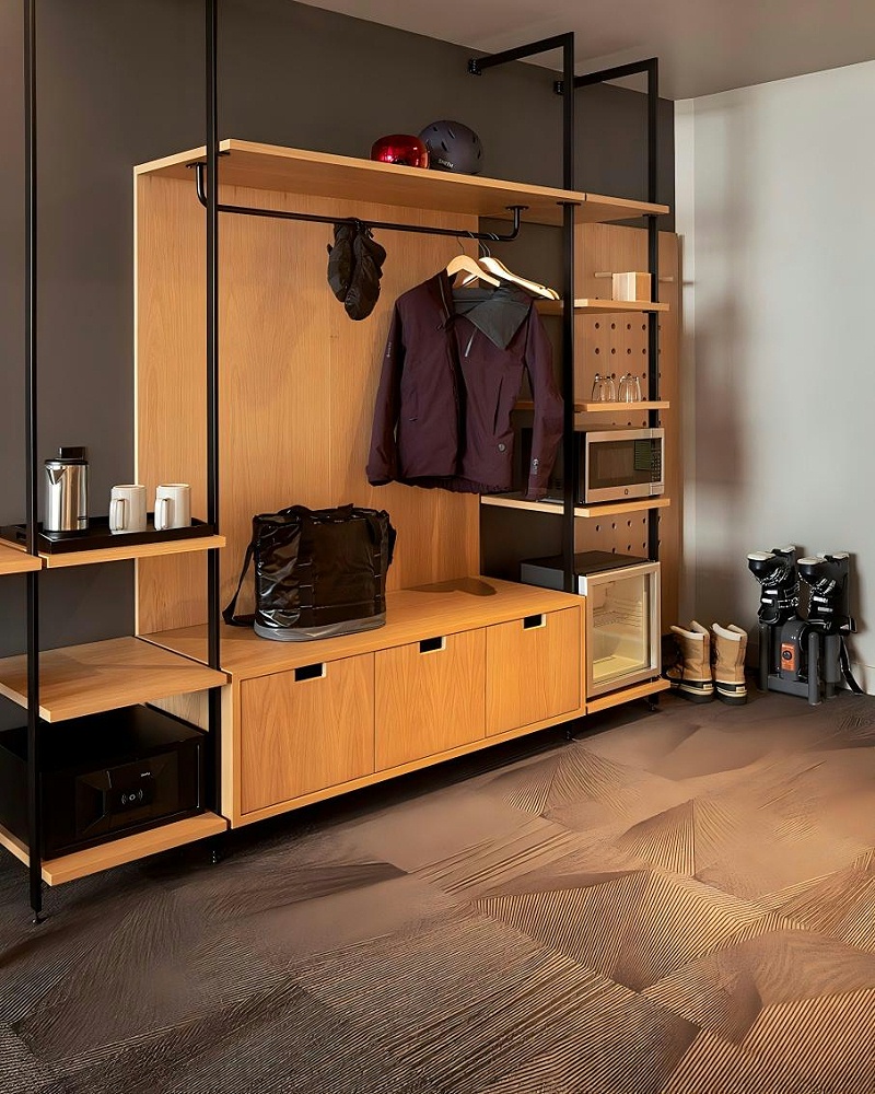 艺加设计-酒店设计-Humbird酒店：现代与自然融合的滑雪度假酒店