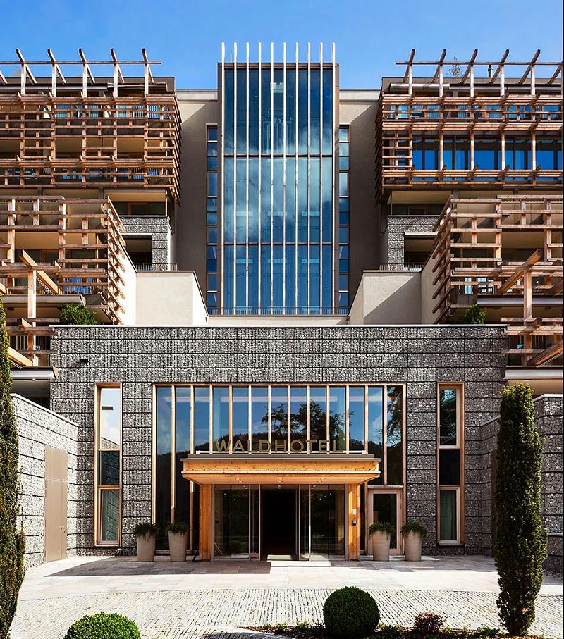 亿伽酒店设计为您分享梯田式建筑的酒店设计观点