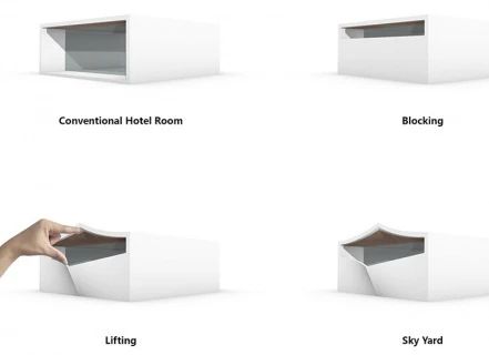 艺加酒店设计浅析天空之院酒店：似迭次错落的屋顶