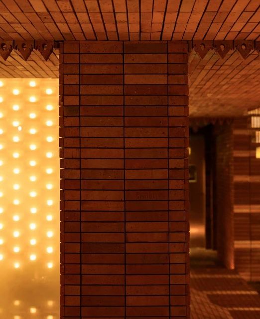 艺加酒店设计浅析泰合玺SPA馆：以千灯墙营造“仪式感”