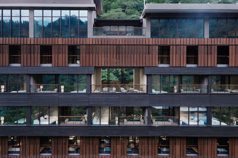 亿伽酒店设计为您分享虹夕诺雅台中・谷关酒店设计观点