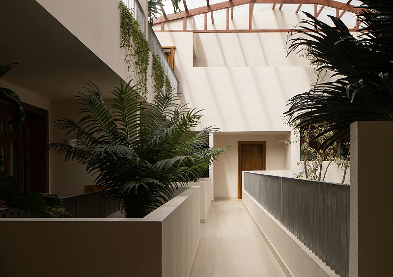 艺加设计-酒店设计-花房酒店：设计从建筑的内部思考