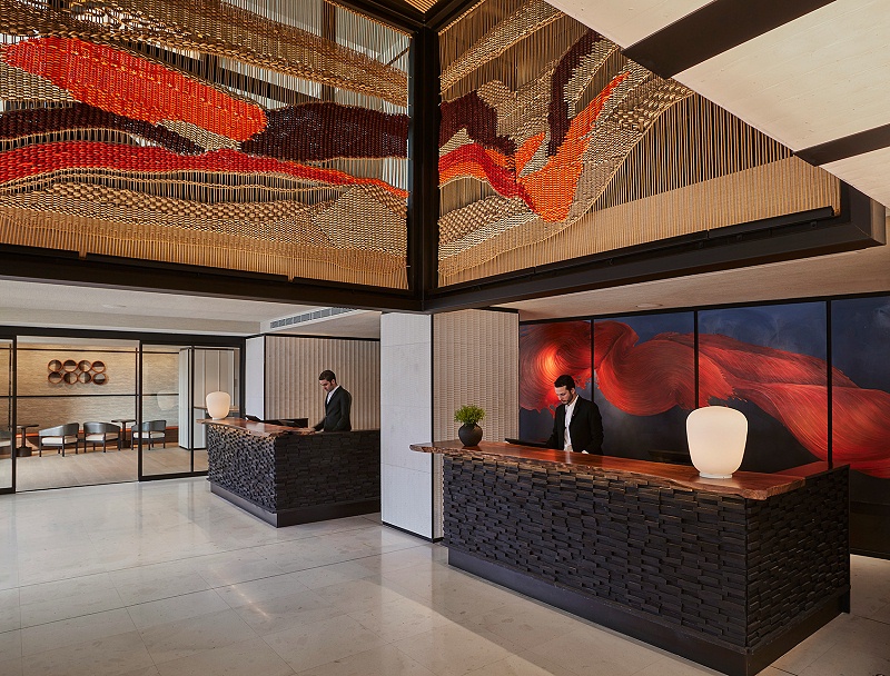 艺加酒店设计为您分享：巴塞罗那诺布酒店：融合西班牙经典设计与日式传统风格