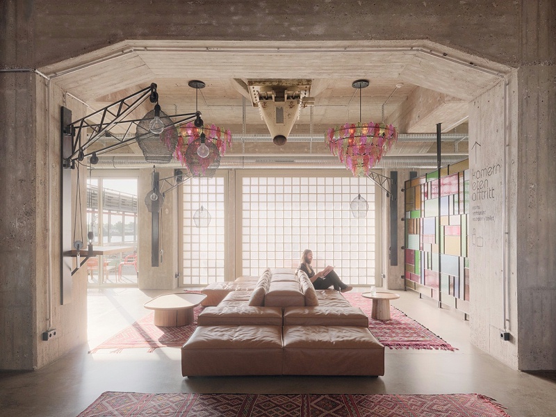 艺加设计-酒店设计-Kellogg’s Bremen酒店：保留筒仓的工业特征