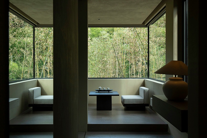 艺加设计-酒店设计-林中酒店:竹林里的黑房子 艺加设计-酒店设计-林中酒店:竹林里的黑房子