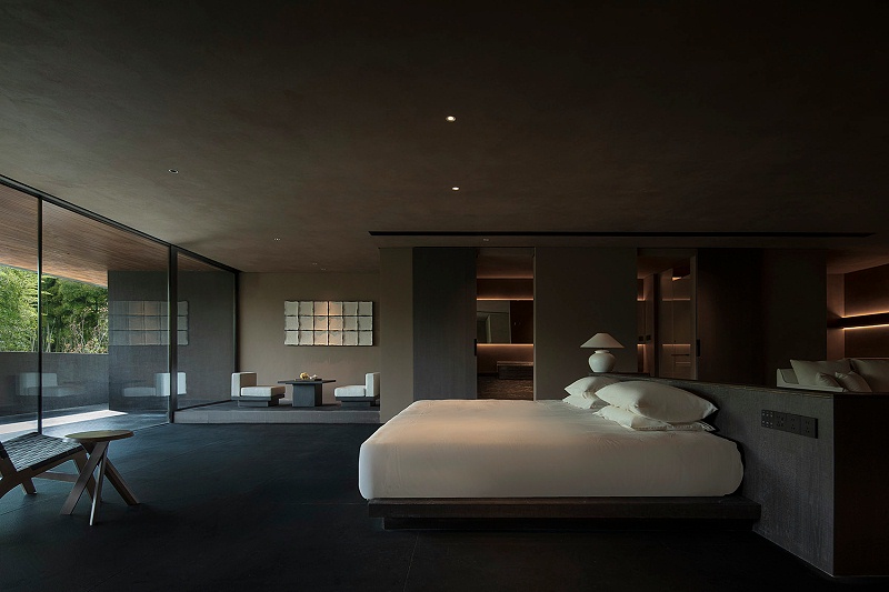 艺加设计-酒店设计-林中酒店:竹林里的黑房子 艺加设计-酒店设计-林中酒店:竹林里的黑房子