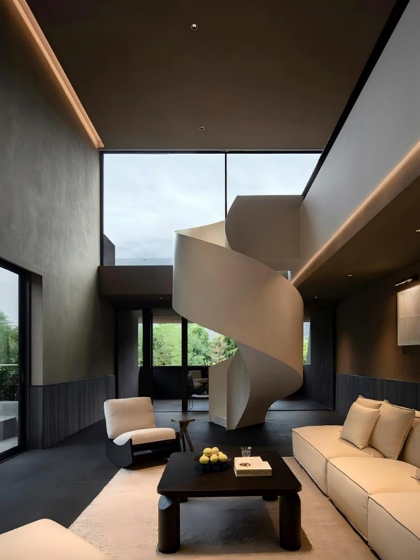 艺加设计-酒店设计-林中酒店：竹林里的黑房子